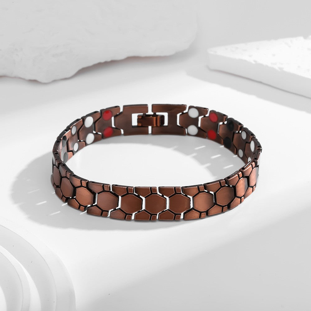 Men's Detachable Magnet Module Couple Magnetic Brace Bracelets