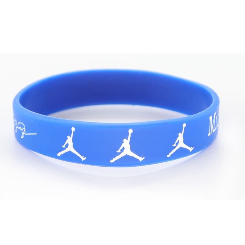 Basketball Silicone Rubber James Curry Harden Durant Bracelet