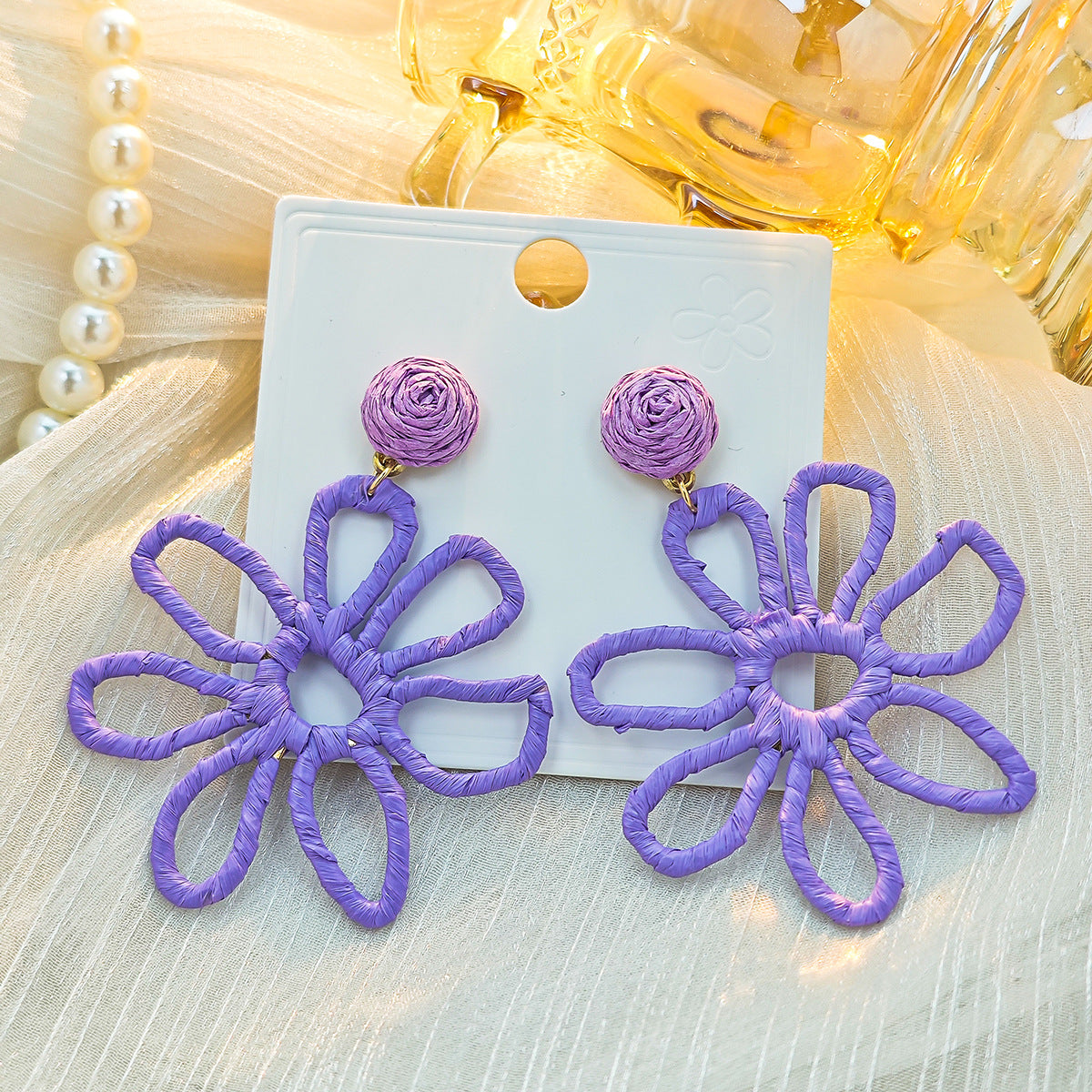 Vacation Style Female Personality Color Handmade Rings