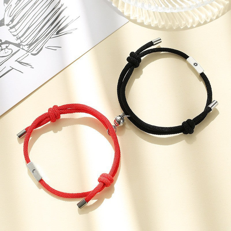 Of Magnet Suction Simple Retro Girlfriends Bracelets