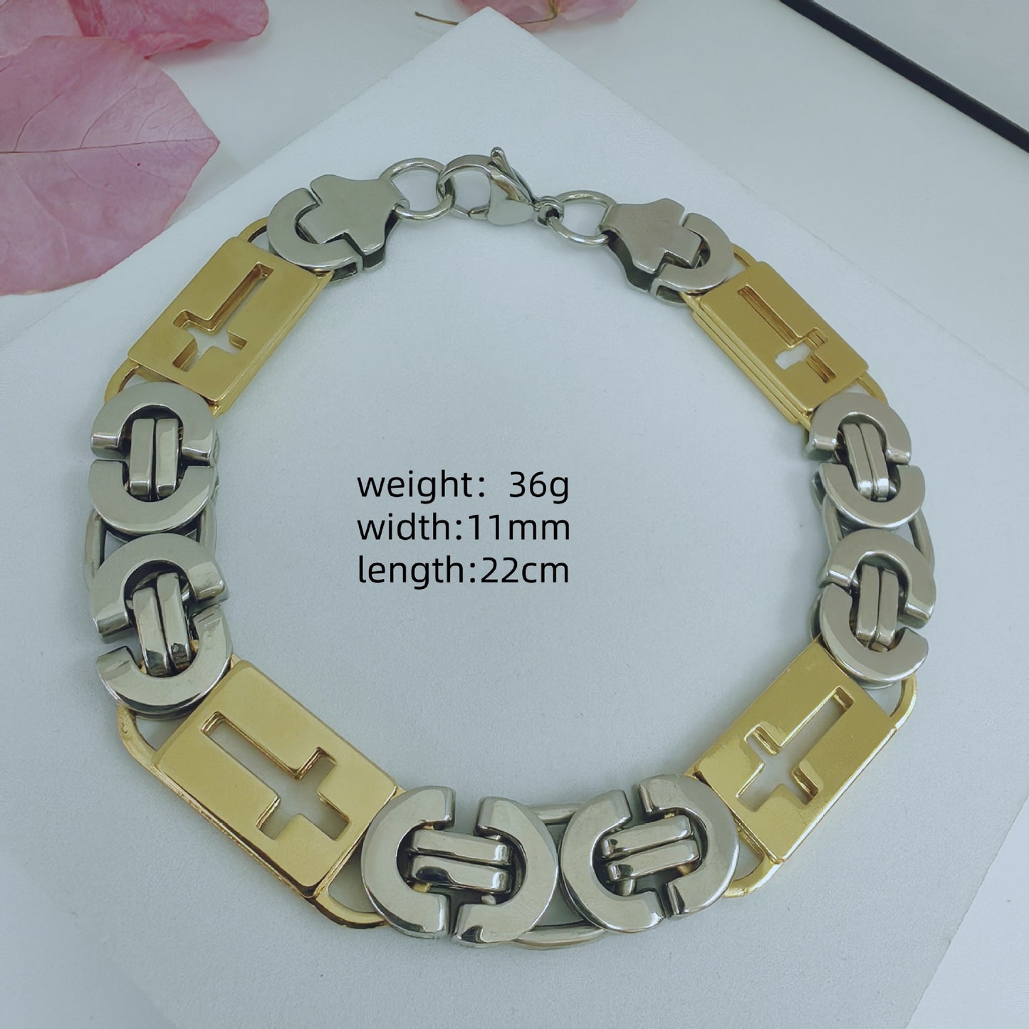 Fashion Trendy Unique Man's Stainless Steel Necklace