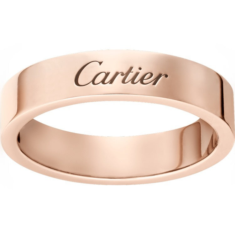 Home High Version Sier Signature Square Round Engagement Wedding Couple Ring