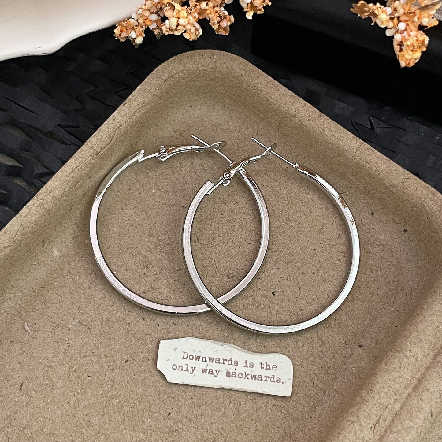 Hoop Tide Ear Design Simple High Sense Earrings