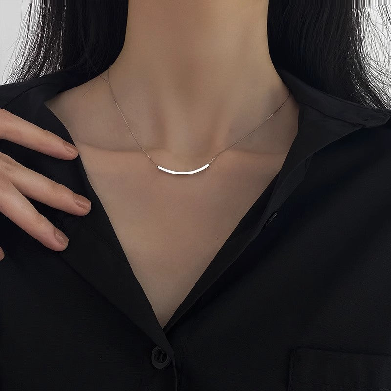 Women's Golden Bean Clavicle Chain Light Luxury Necklaces