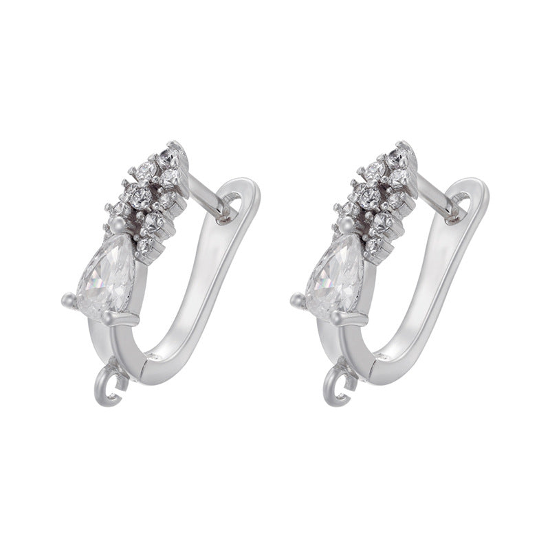 Fashion Casual Glossy Twist U-shaped Clips Rings