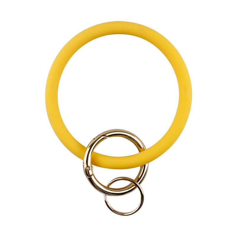 Large Round Silicone Key Case Gift Bracelets