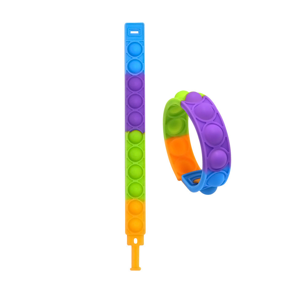 Killer Pioneer Bubble Decompression Silicone Toy Bracelet