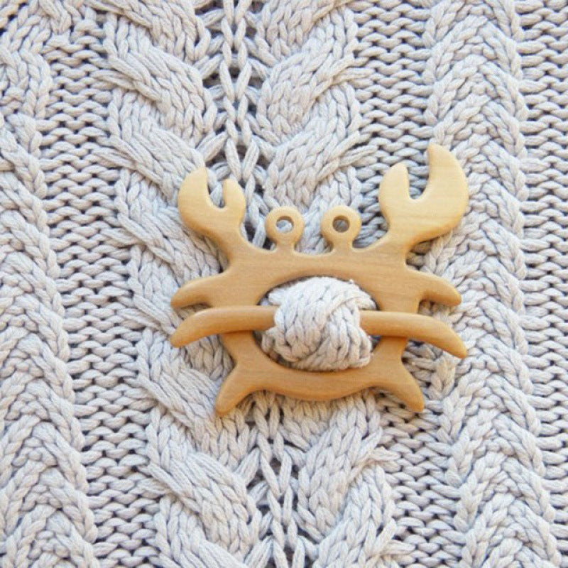 Wooden Brooch Winter Scarf Pin Animal Brooches