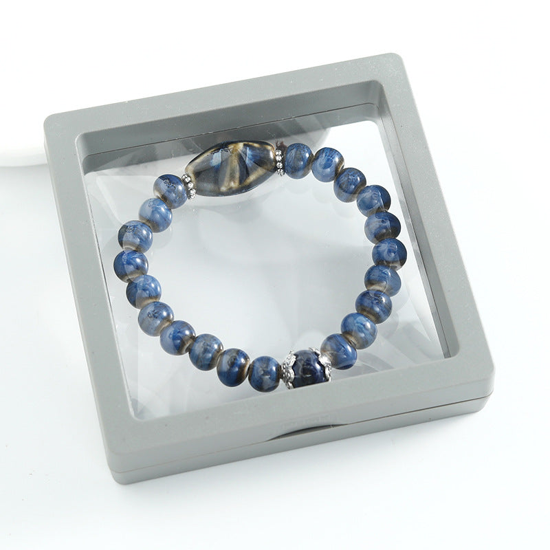 Ethnic Style Ceramic Beaded Artistic Ancient Bracelet