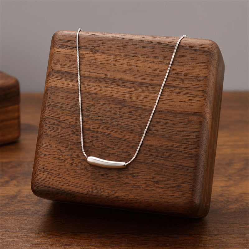 Titanium Steel Female Niche Simple Temperament Clavicle Pendants