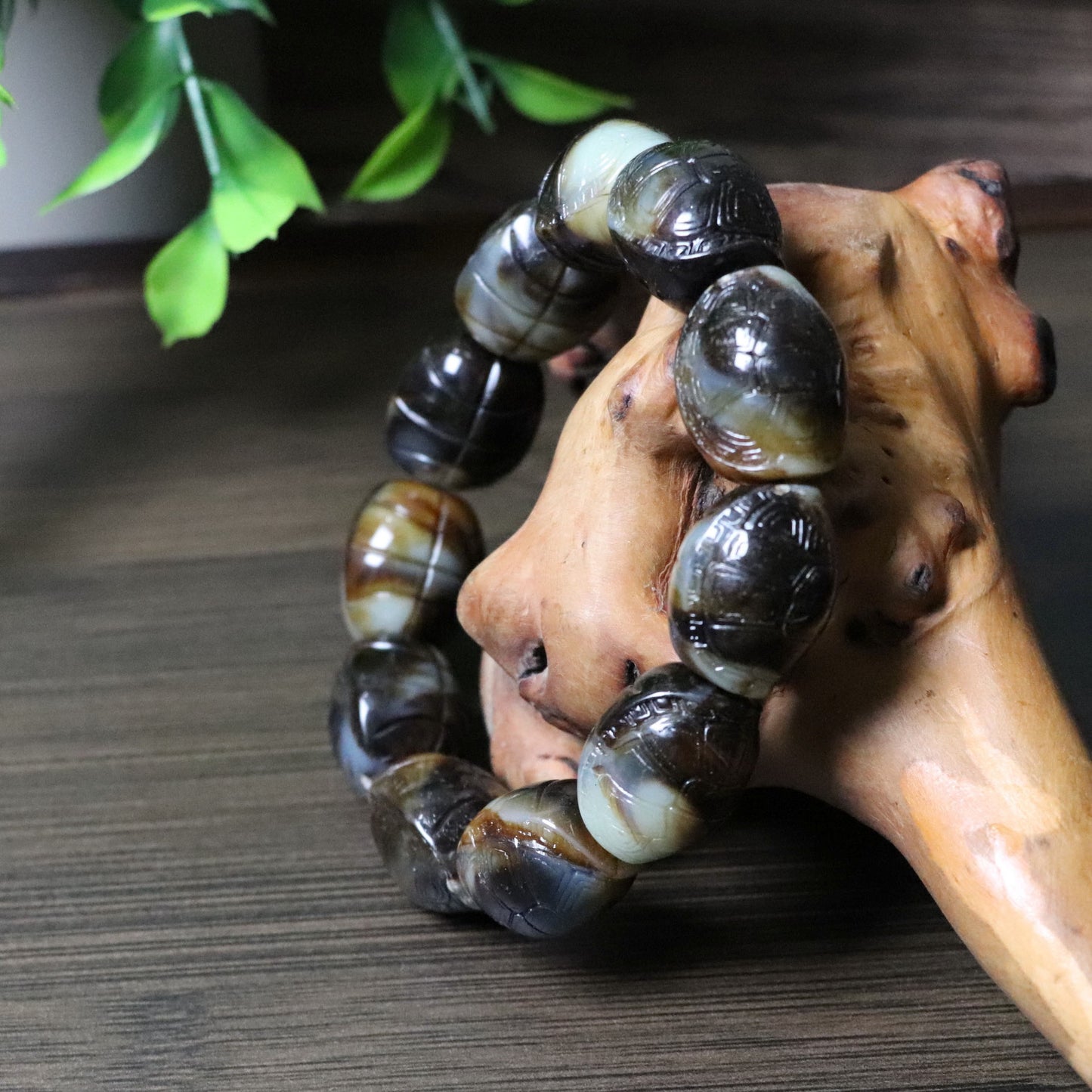 Horn Gourd Handball Beads Resin Imitation Bracelets