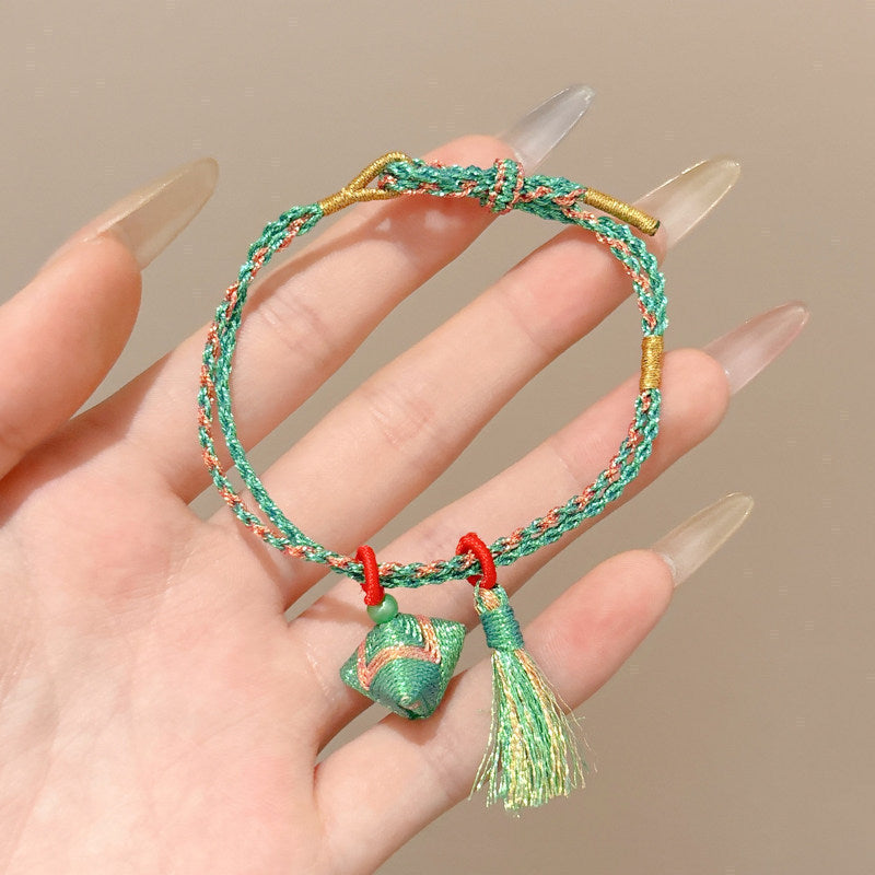 Boat Festival Carrying Strap Colorful Rope Wind Hand-woven Bracelet