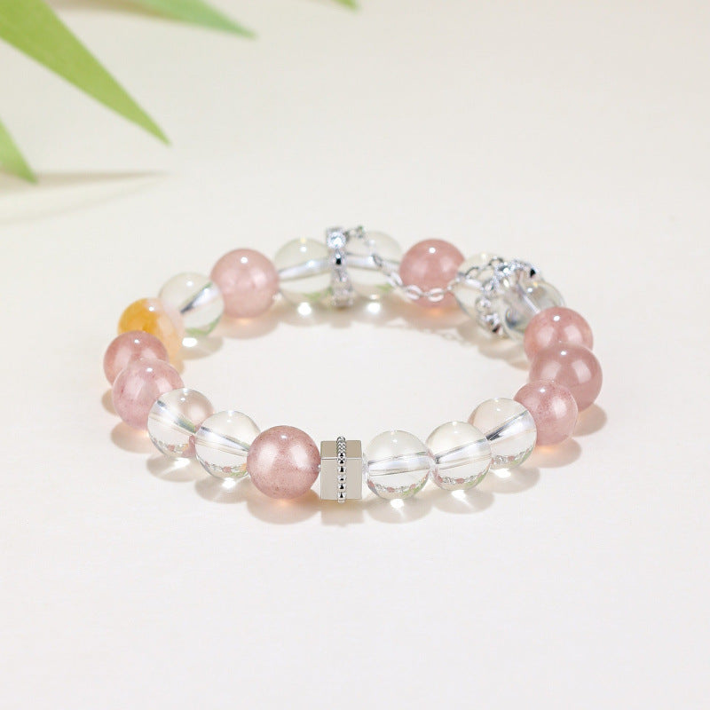Women's & Men's Beaded For To Relieve Anxiety Natural Crystal Lucky Bracelet