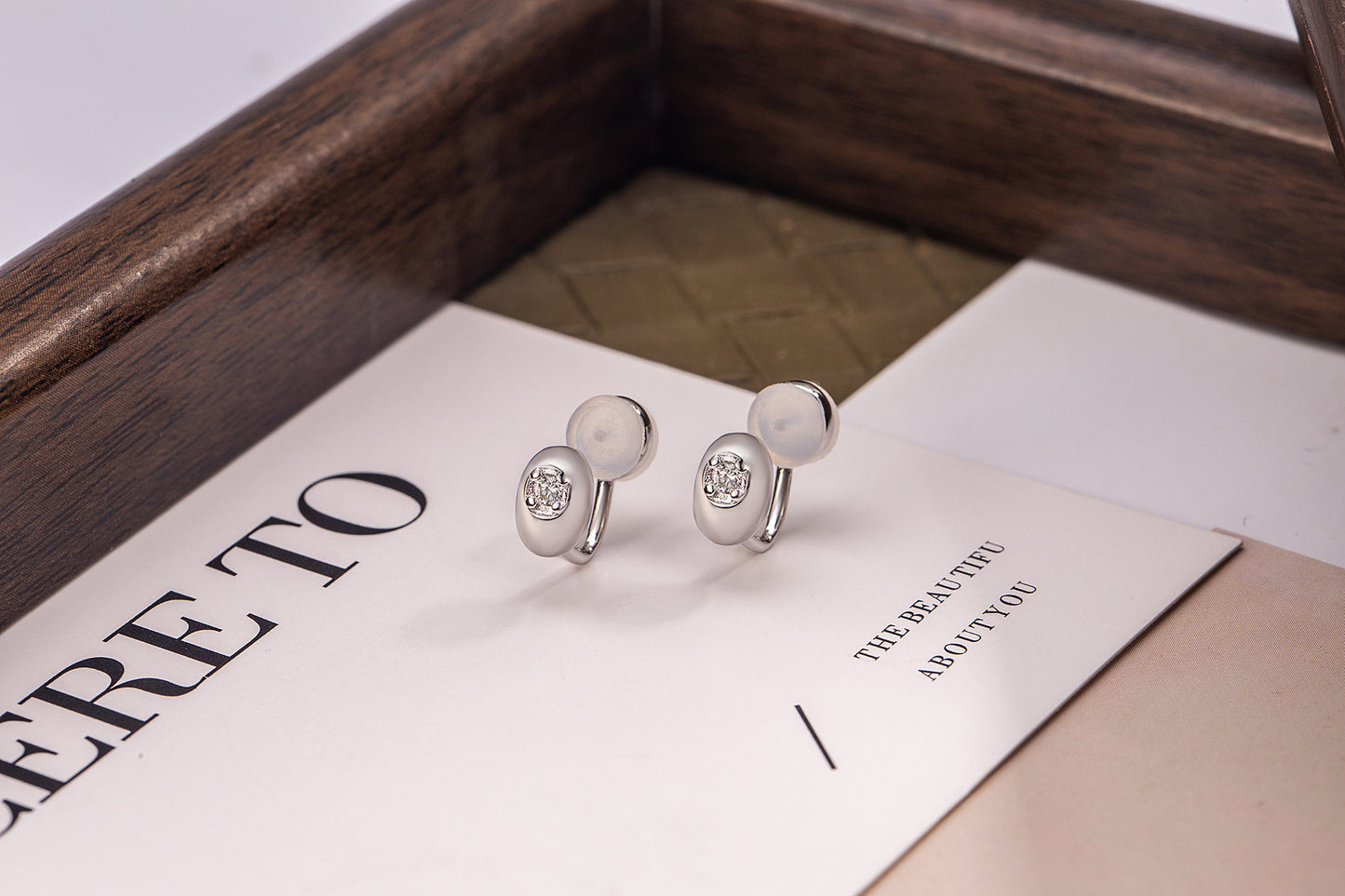 Women's Exquisite Small Zircon Simple Cute High Sense Ear Stud Earrings