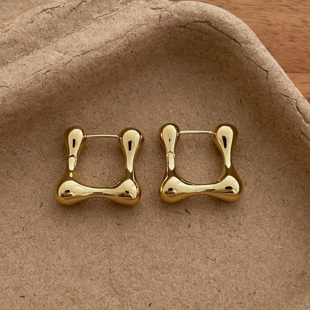 Design Square Metal Everyday Joker High-grade Rings