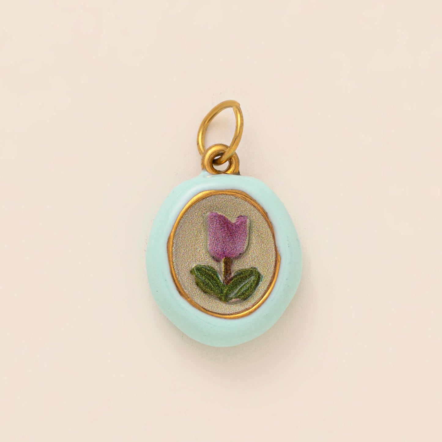 Women's Stainless Steel Bird Flower Parts Vacuum Plating Gold Pendants