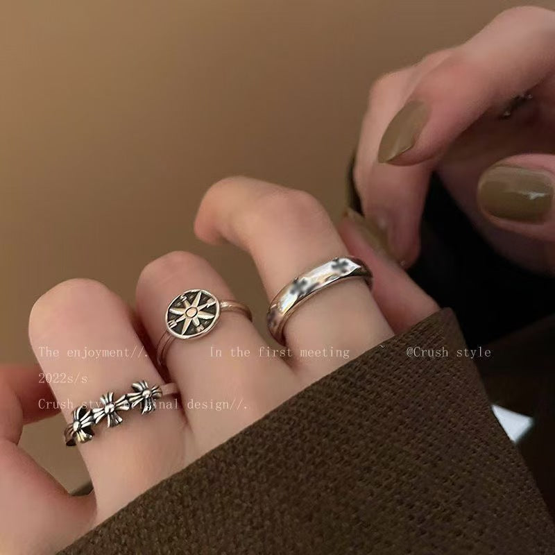 Open Female Design Simple Stylish Personality Rings