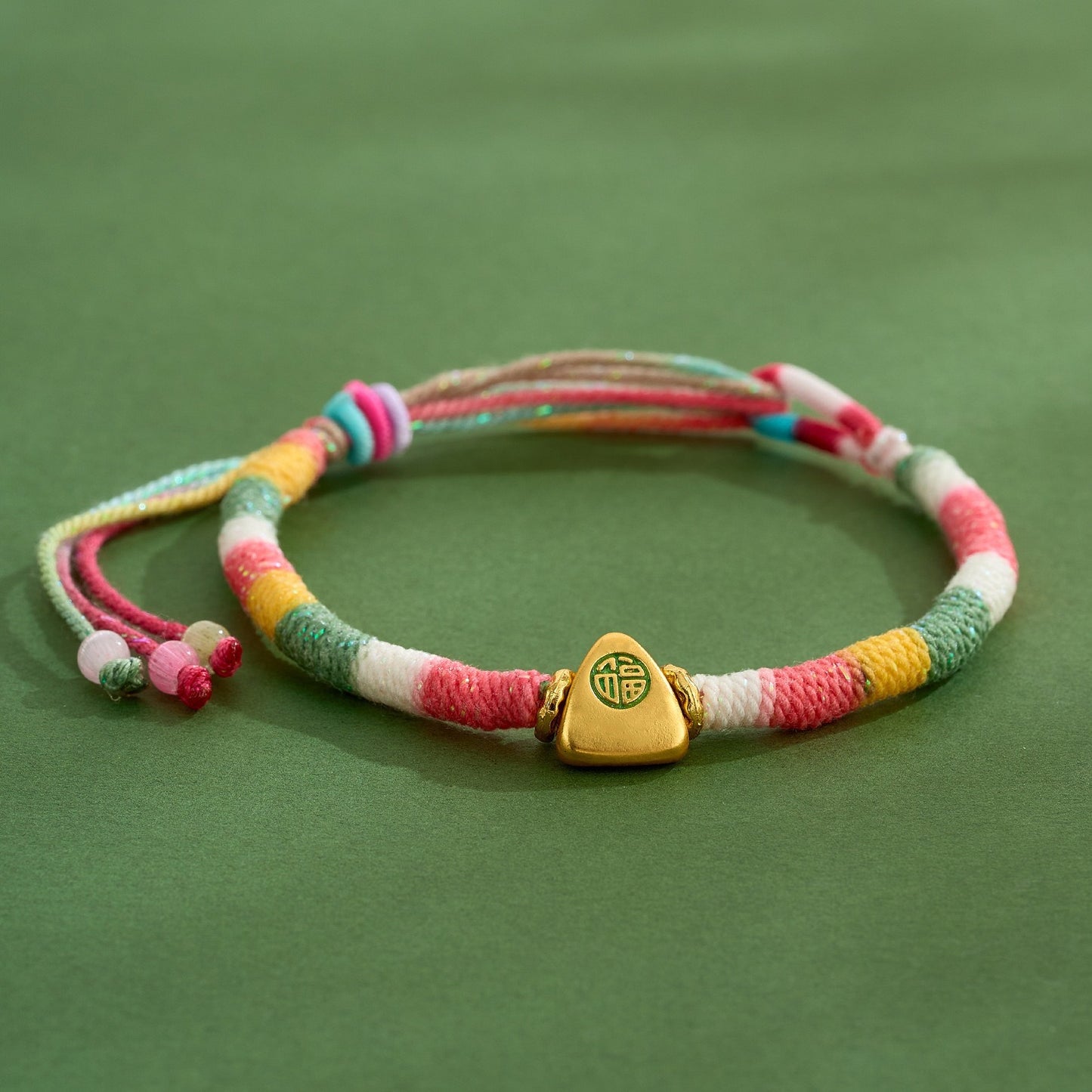Dragon Boat Festival Colorful Rope Small Red Hand-woven Tiger Head Bracelet