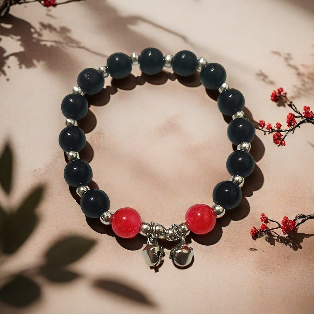 Women's Ancient Chinese Style Jade Hare Fu Bracelets