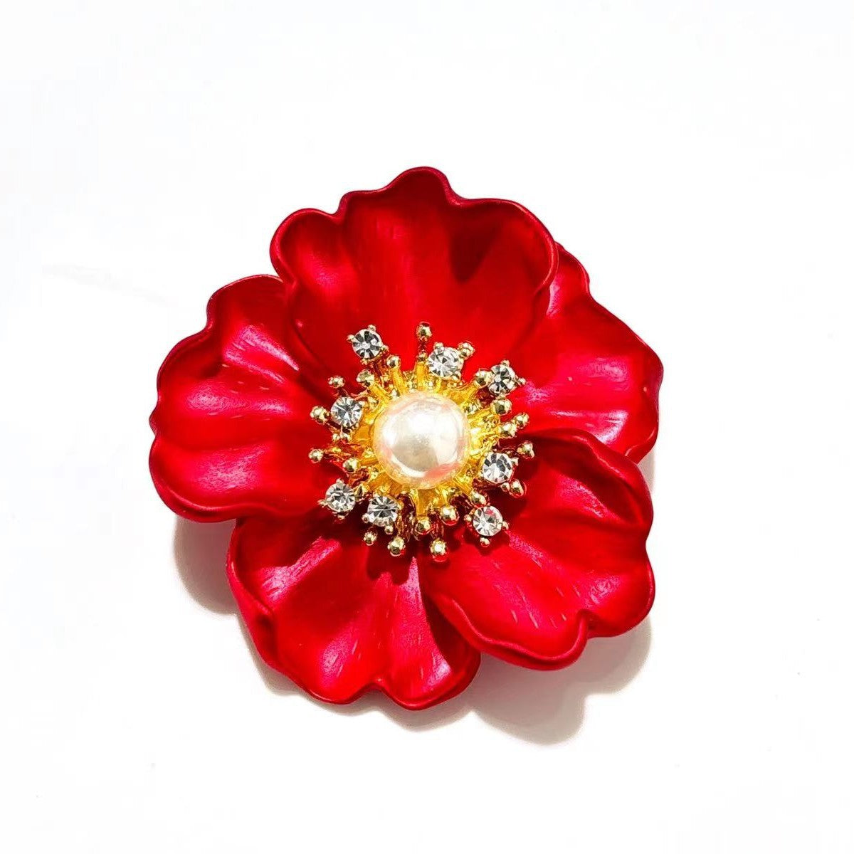 Golden Pearl Corsage Wheat Brooch Female High-grade Brooches