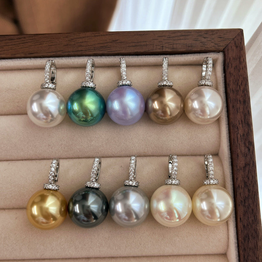 Openable Pearl Crystal Beads Imitation Australian Pendants