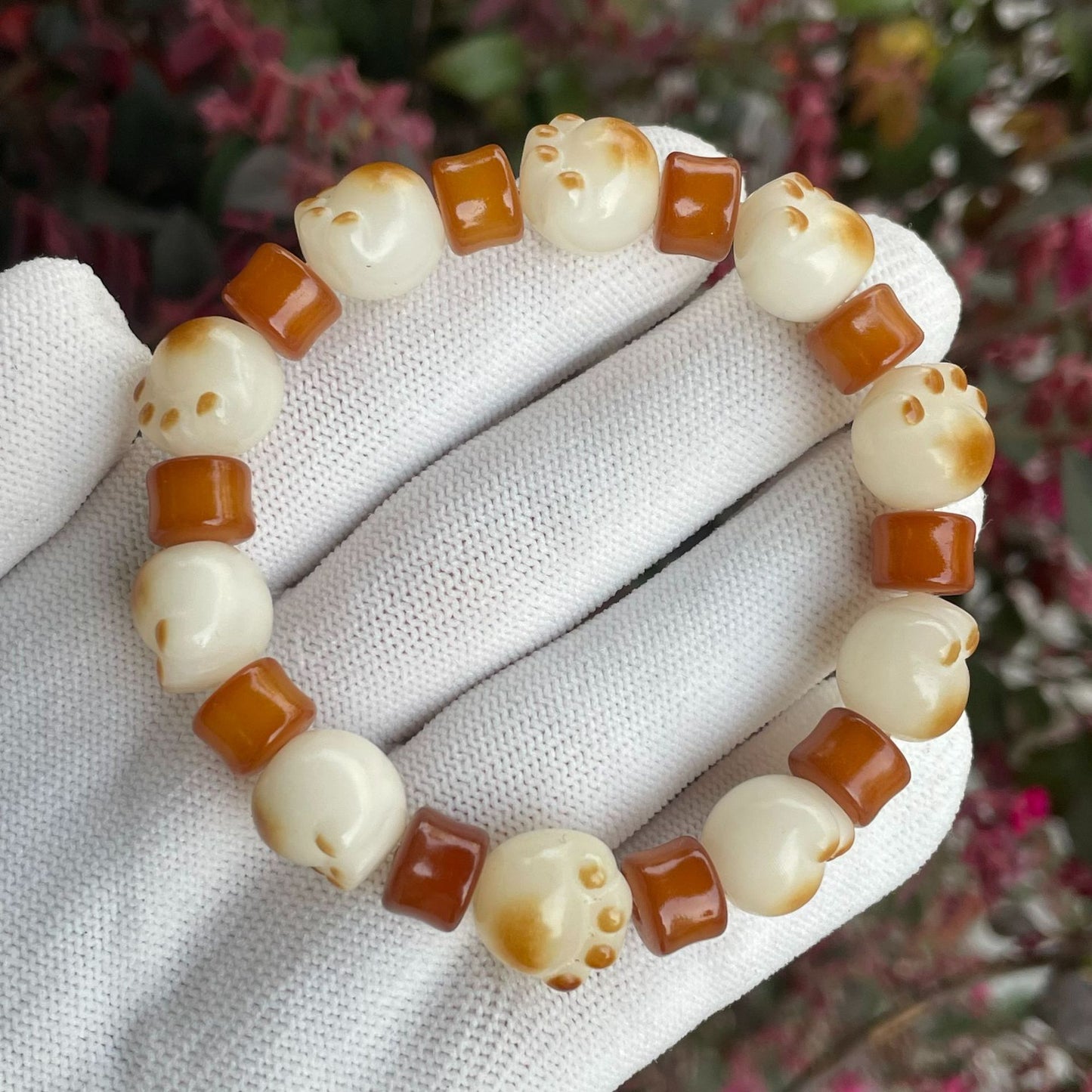 Bodhi Candy Color Single Circle Pliable Temperament High Throw Three Bracelets