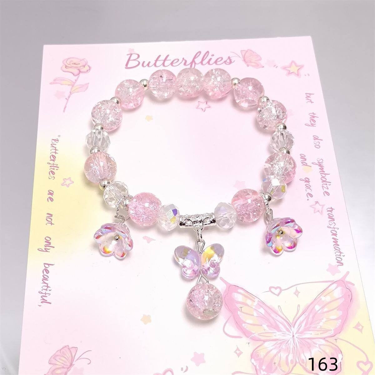 Colorful Crystal String Beads Fishtail Sweet Super Fairy Girlfriends For Bracelets