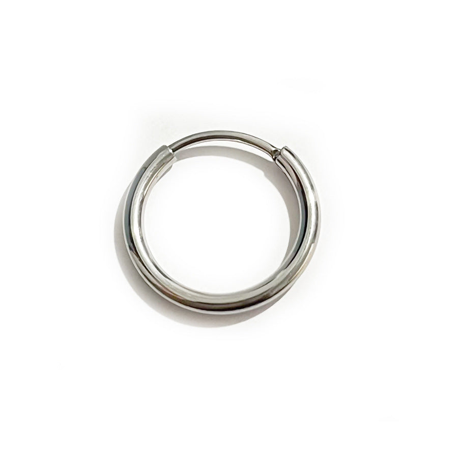 Titanium Alloy Simple Style Female Graceful Earrings