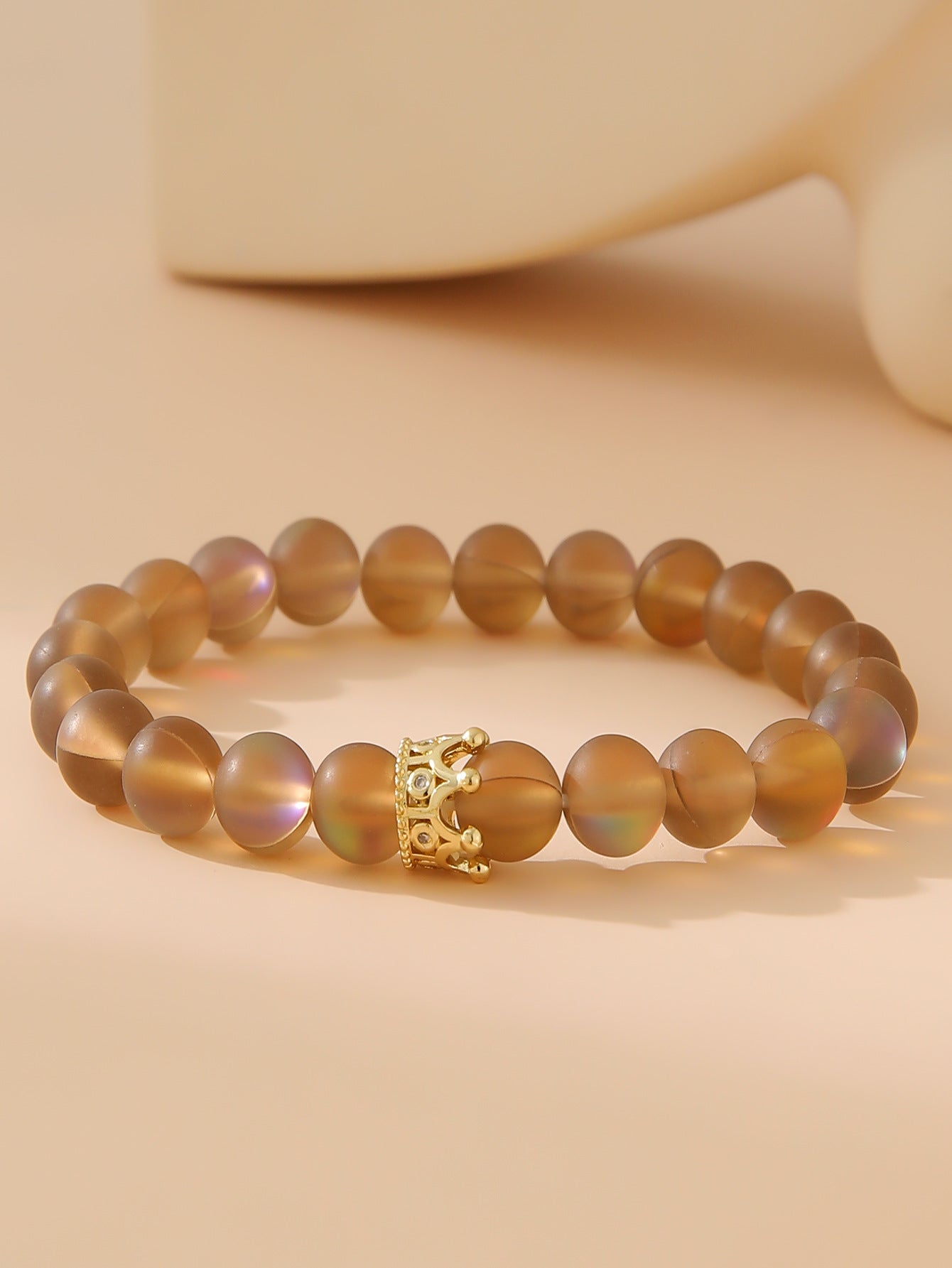 Gradient Crystal Simplicity Crown Beaded Ladies Bracelets