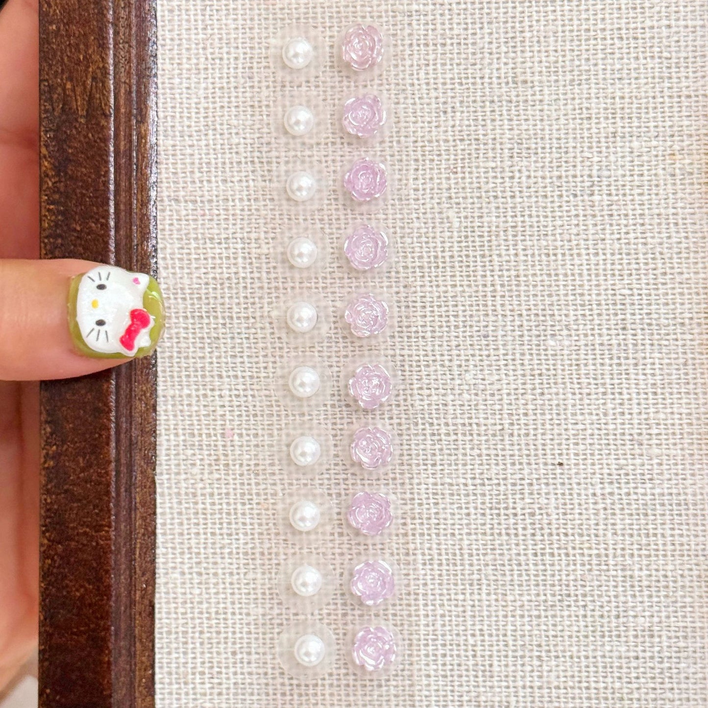 Fashion Auricular Point Sticker Crystal Ear Patch Bead Massage Stress Earrings