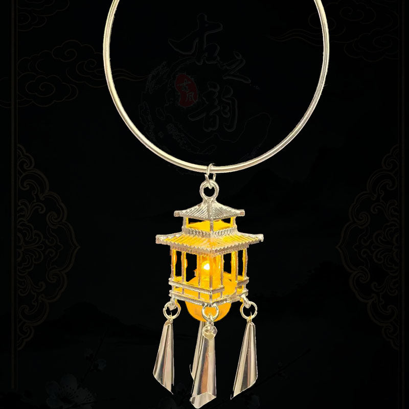 Chinese Ancient Rhyme National Style Luminous Exquisite With Light Antique Bracelets