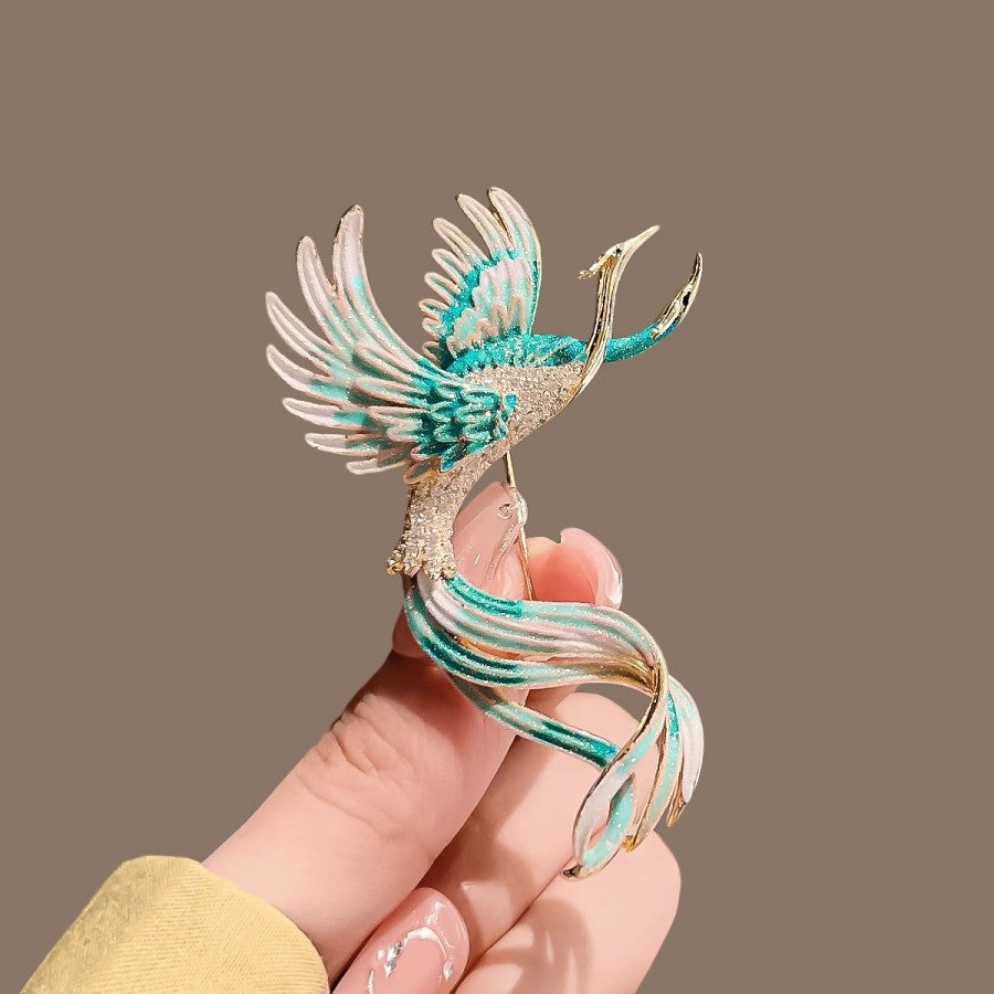 Swallow Exquisite Brooch Light Luxury Han Chinese Cheongsam Brooches