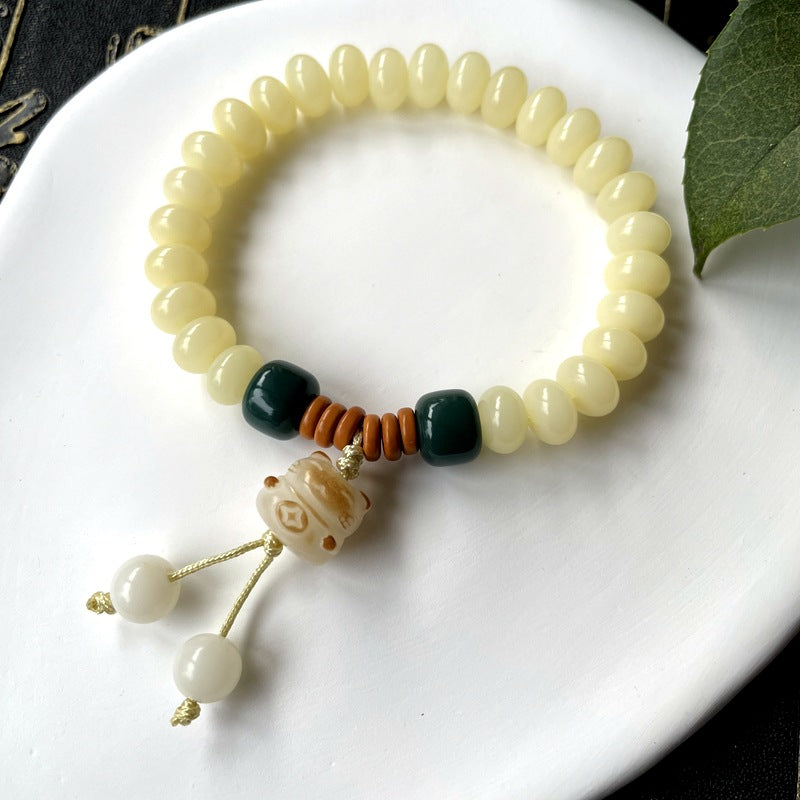 Bodhi Candy Color Single Circle Pliable Temperament High Throw Three Bracelets