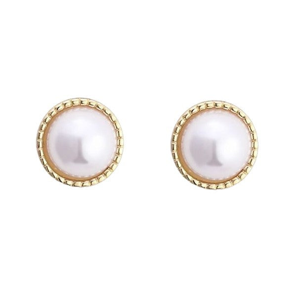 Simple Temperamental Pearl Trendy French Style High-grade Personalized High Rings