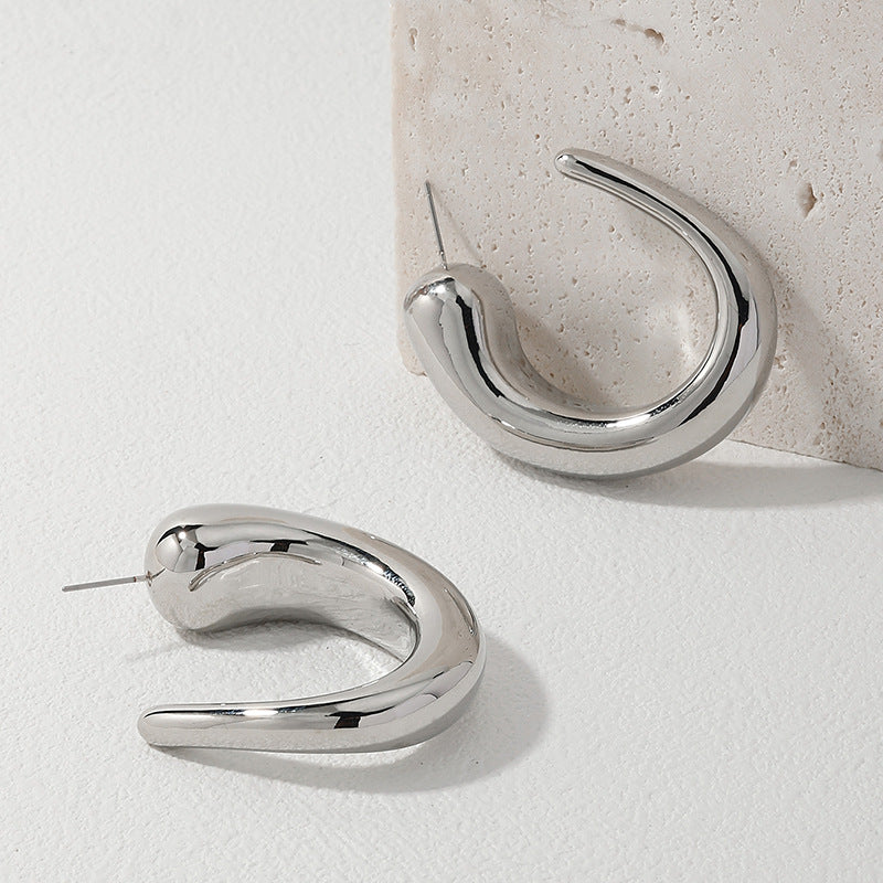 Women's Retro High Sense Ear Fashion Simple Earrings