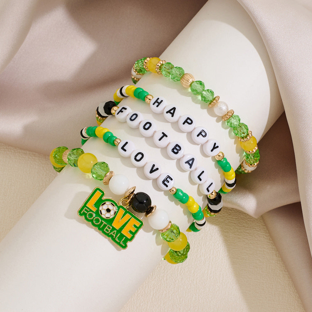 American Mexico World Cup Football Shoes Bracelet