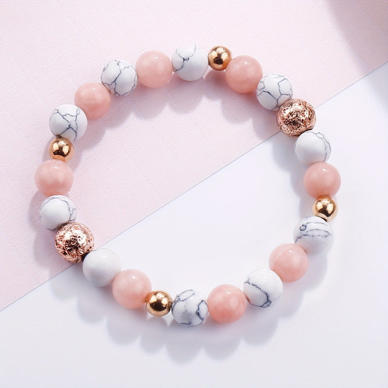 Cute Style Niche Fresh Couple Bead Necklace