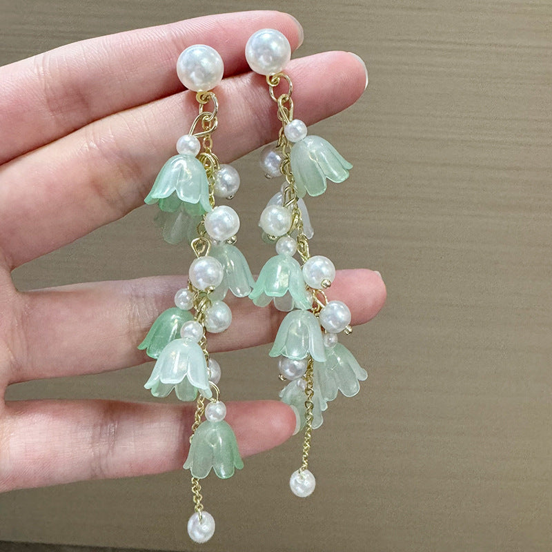 Super Fairy Mori Style Atmosphere Simple Earrings