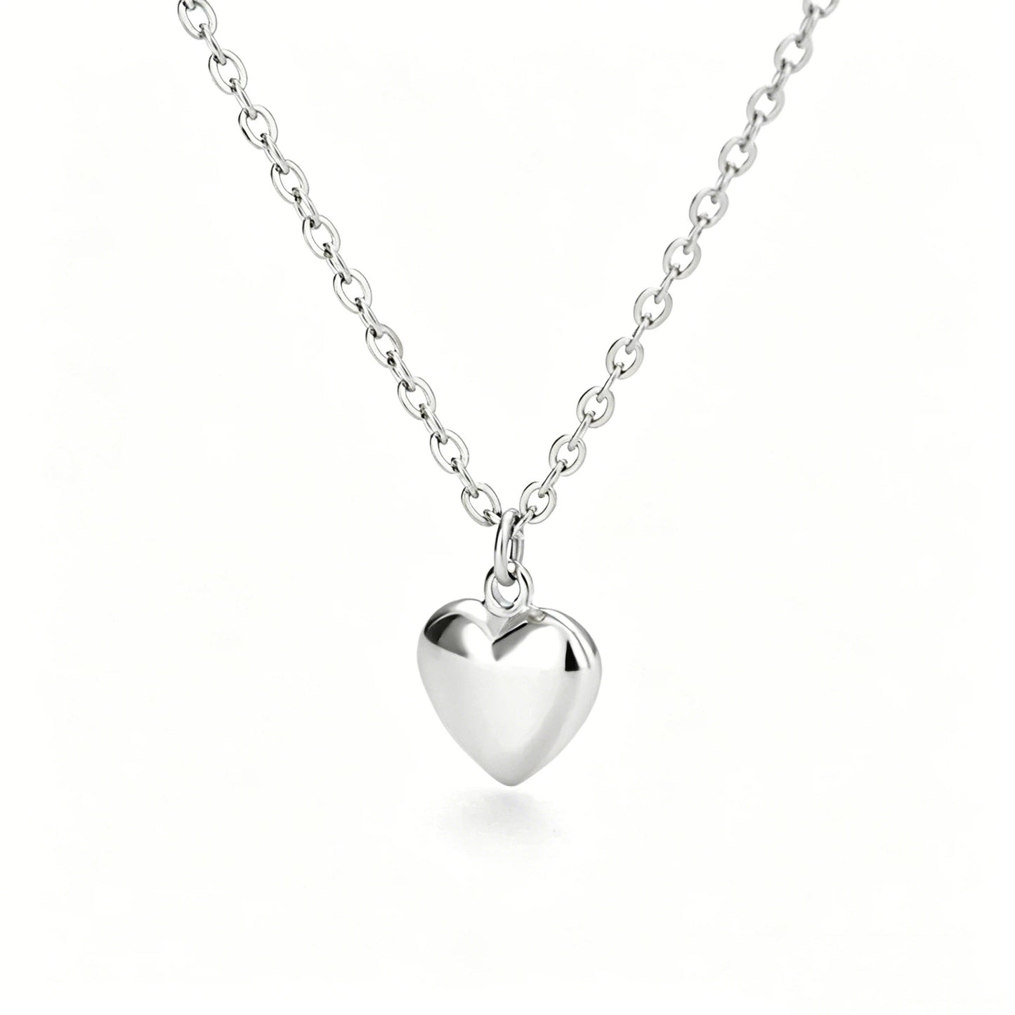 Simple Fashion Gold-plated Peach Heart Clavicle Chain Heart-shaped Necklace