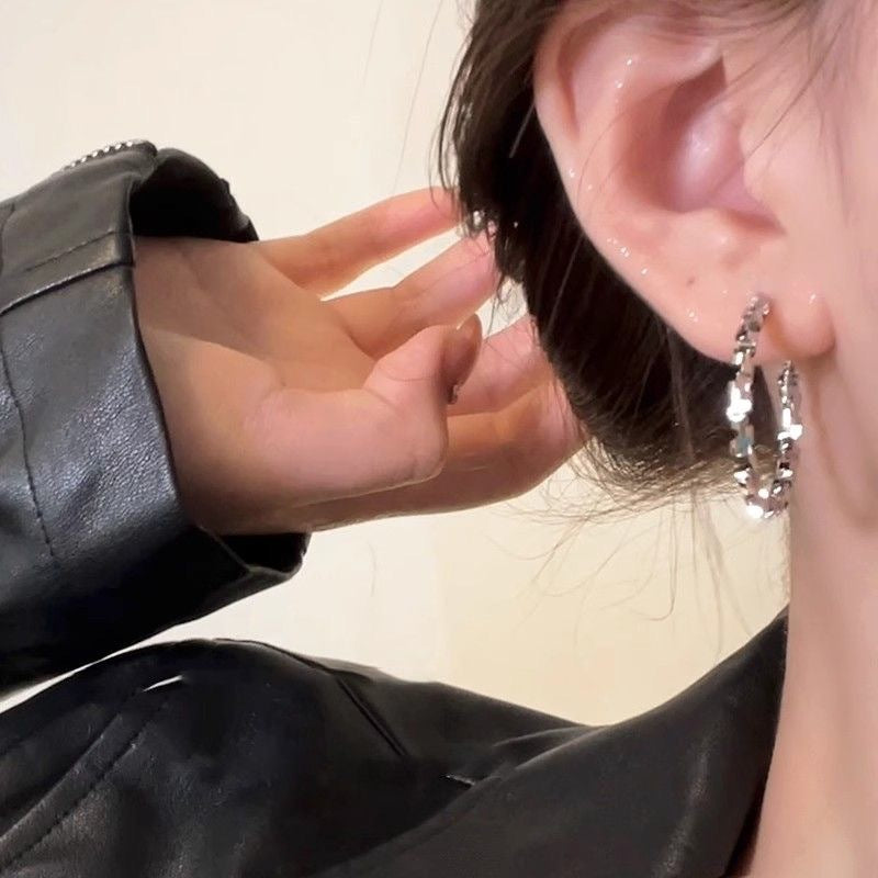 Women's High-grade Hot Light Luxury Minority Elegant Ear Earrings