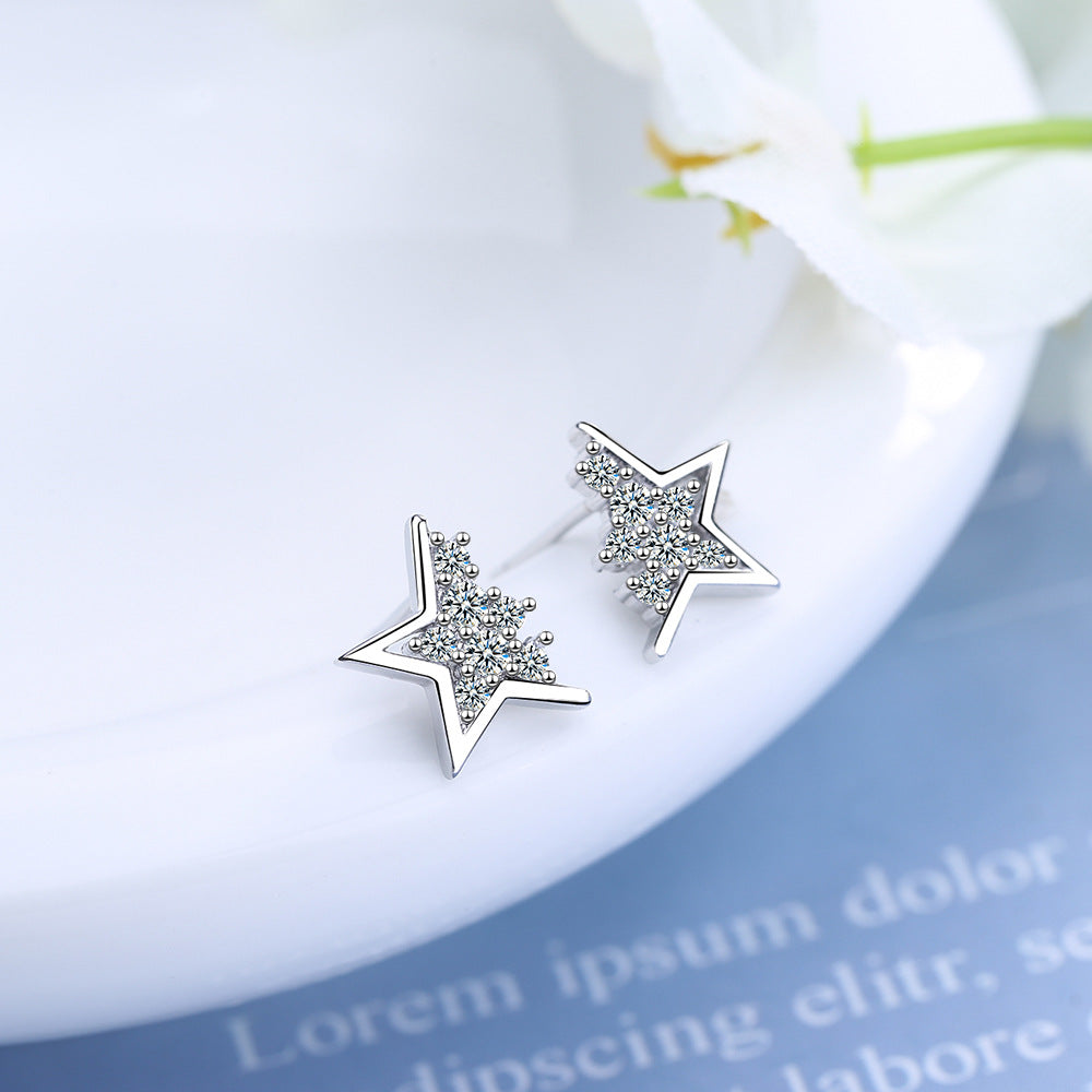 Women's Ear Korean Simple Mori Style Small Super Stud Earrings