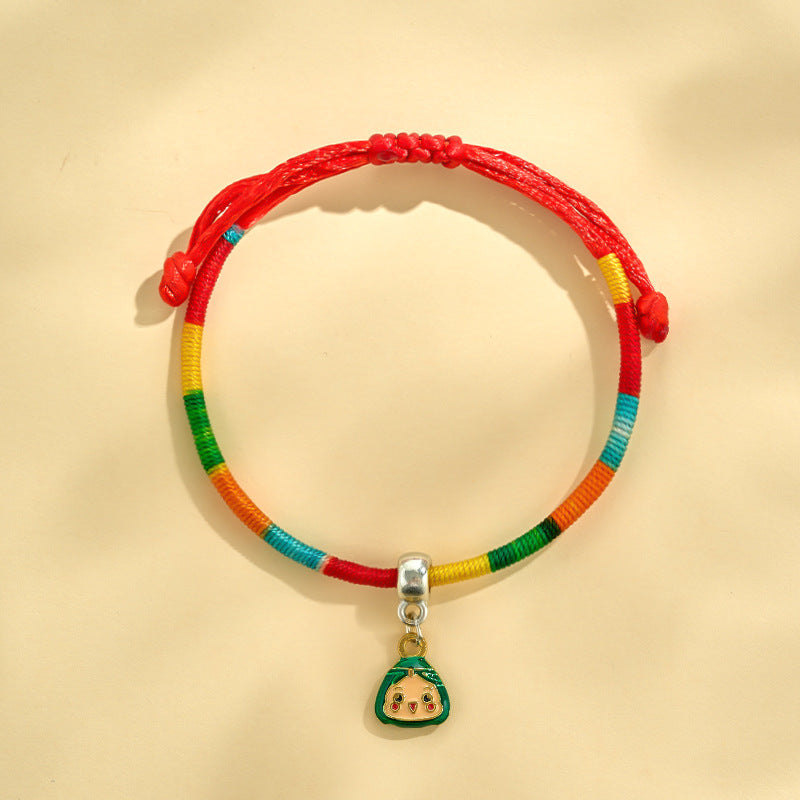 Children's Dragon Boat Festival Colorful Rope Hand-woven Small Bracelets