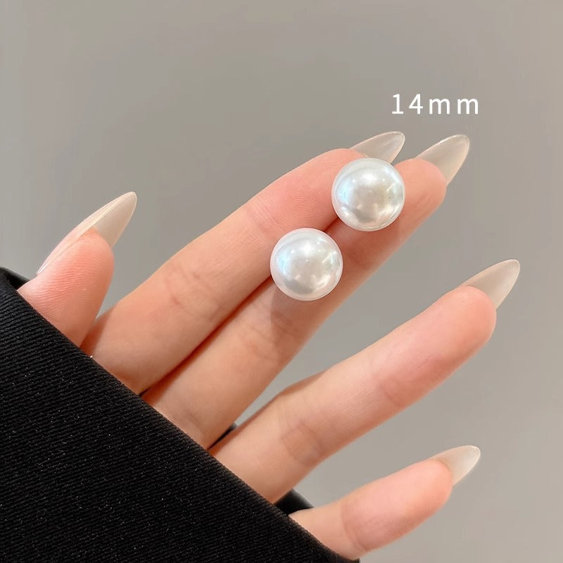 Women's Alloy Night Market Stall Temperament Imitation Pearl 2 Earrings