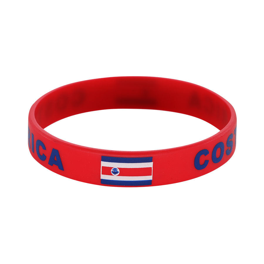 Cup Silicone National Team Canada Ink Flag Bracelets