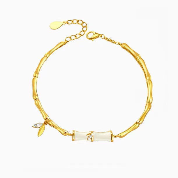 Women's Bamboo Enough High-grade Chinese Style Jade Bracelets
