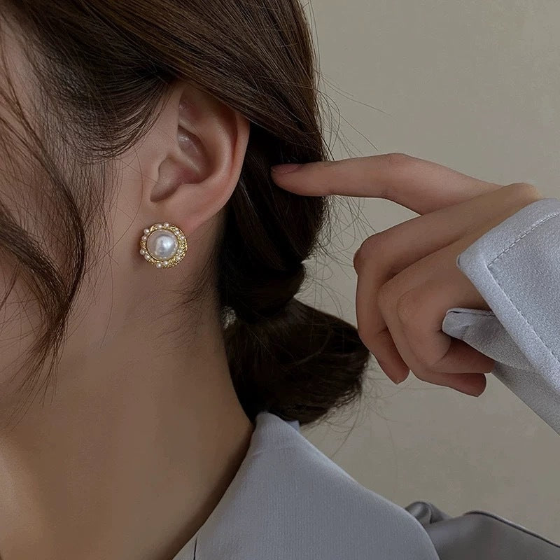 Women's Luxury High-grade Golden Pearl For Six Rings