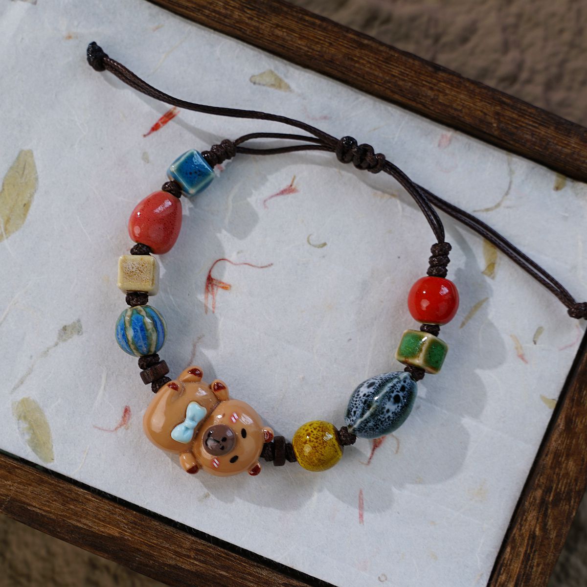 Ceramic Safe Carrying Strap Mixed Stall Small Bracelets