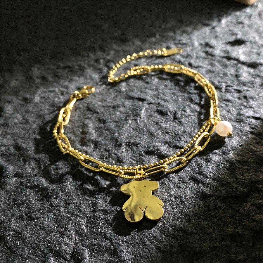 Roman Digital Clover Chain Special Trendy Bracelets