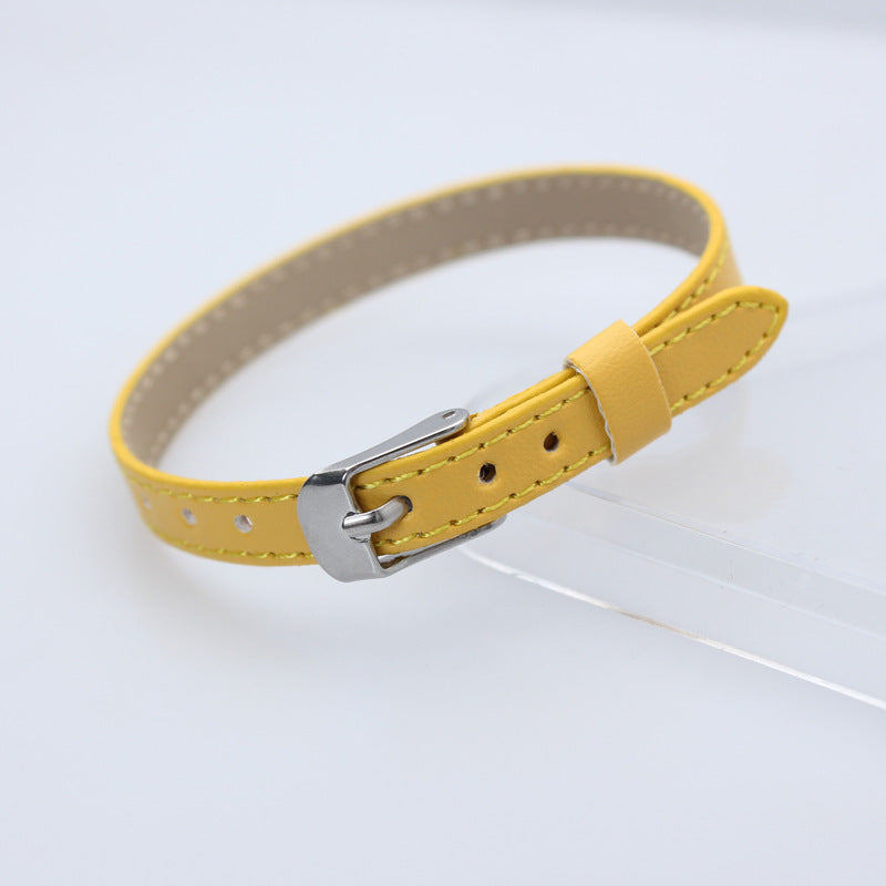 Imitation Leather Wrist Strap Personality Hand Wearable Bracelet