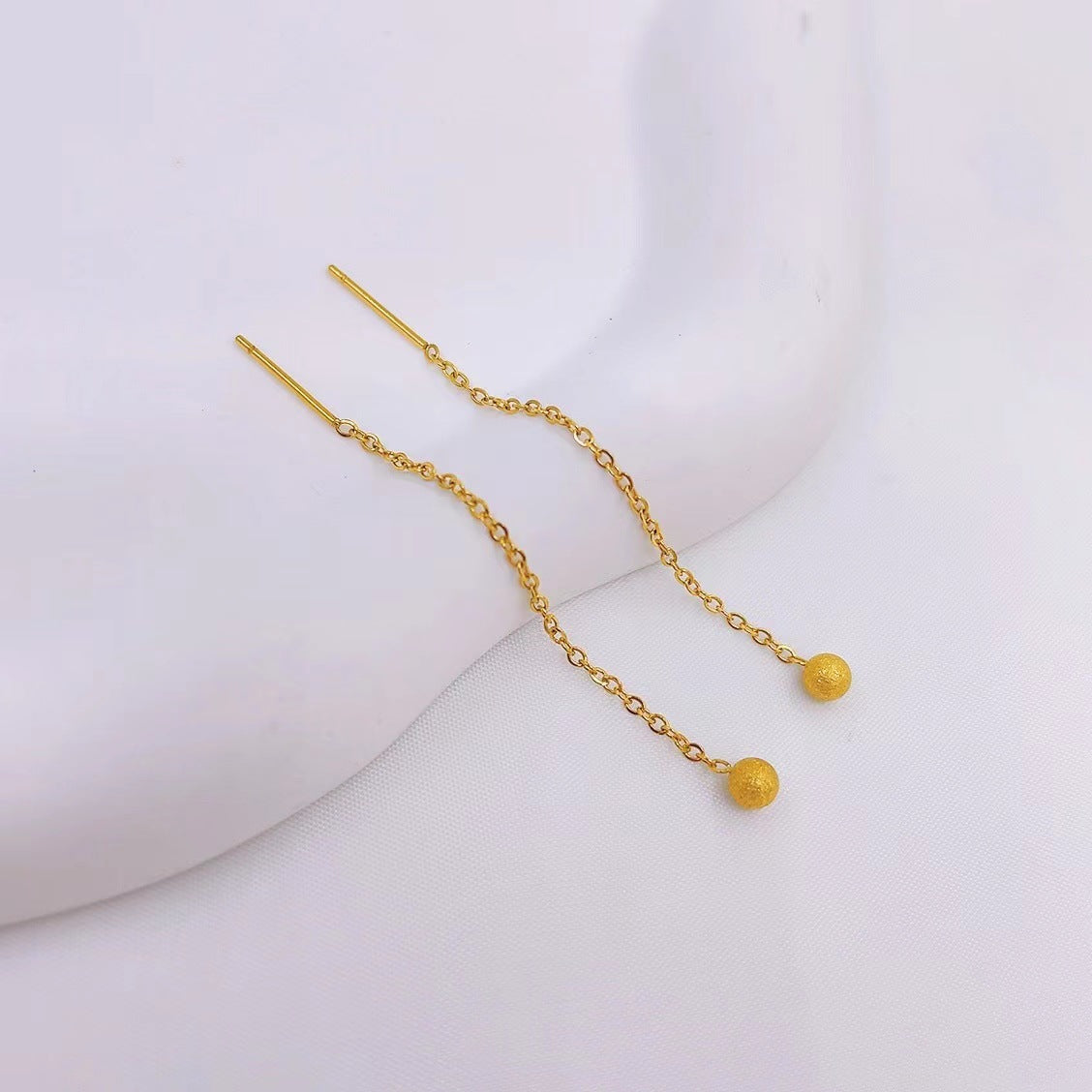 Steel Ball Furnace Vacuum Electroplating Simple Ear Line